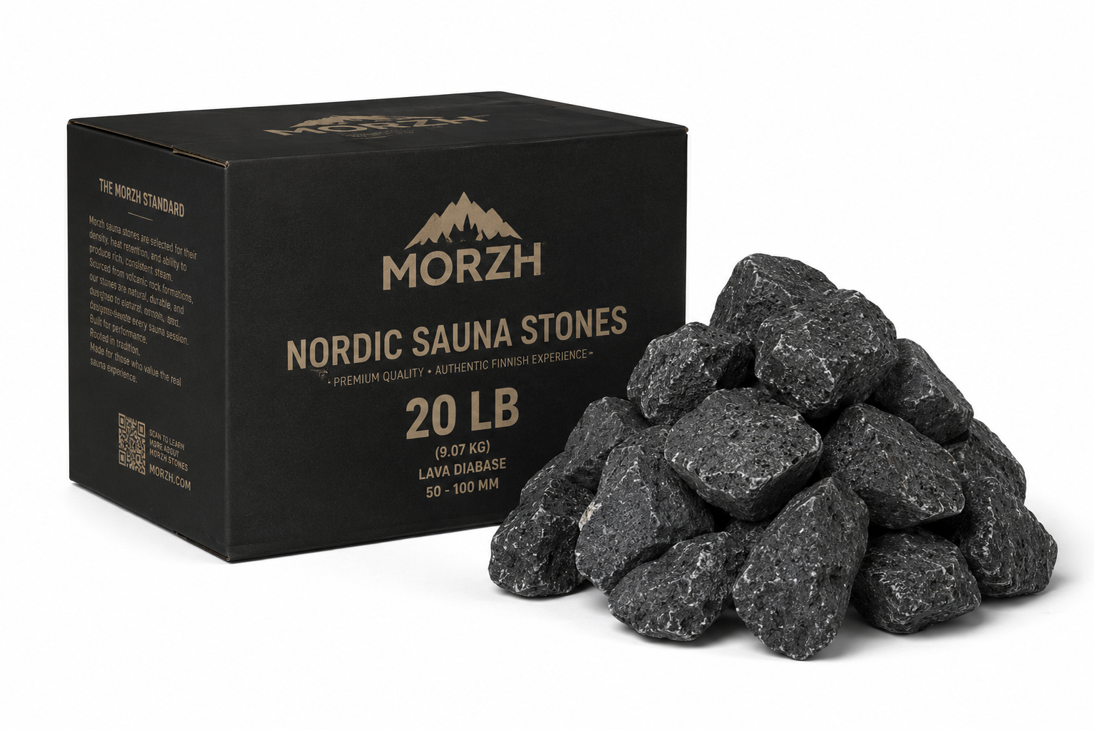 Morzh sauna stones box